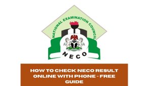How to Check NECO Result Online with Phone - Free Guide