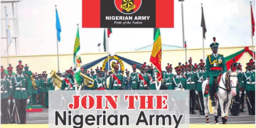 APPLICATION INTO NIGERIAN ARMY DIRECT SHORT SERVICE COMMISSION COURSE 29/2026 
